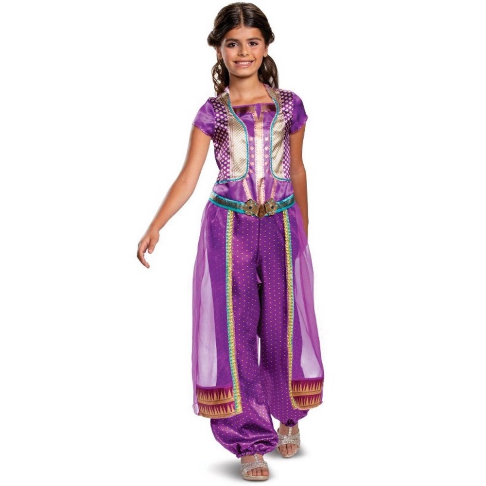 NWT Princess Jasmine (from live Aladdin movie) Kids Costume size small (4-6x)